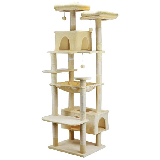 VaKa 184cm Road Cat Tree Tower Scratching Post