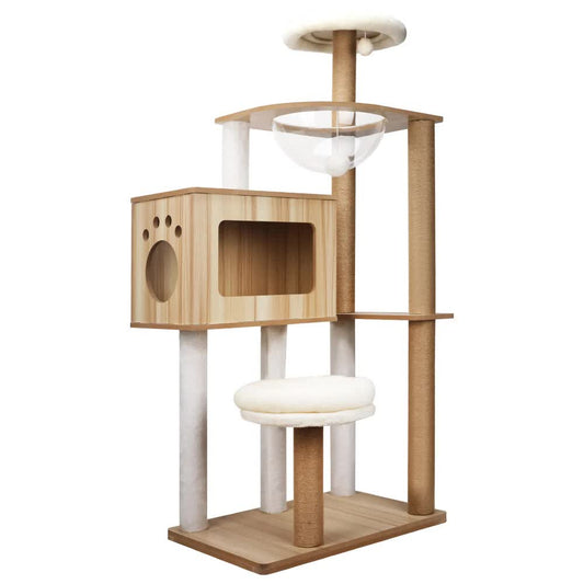 VaKa 1.42M Cat Tree Tower Scratching Post